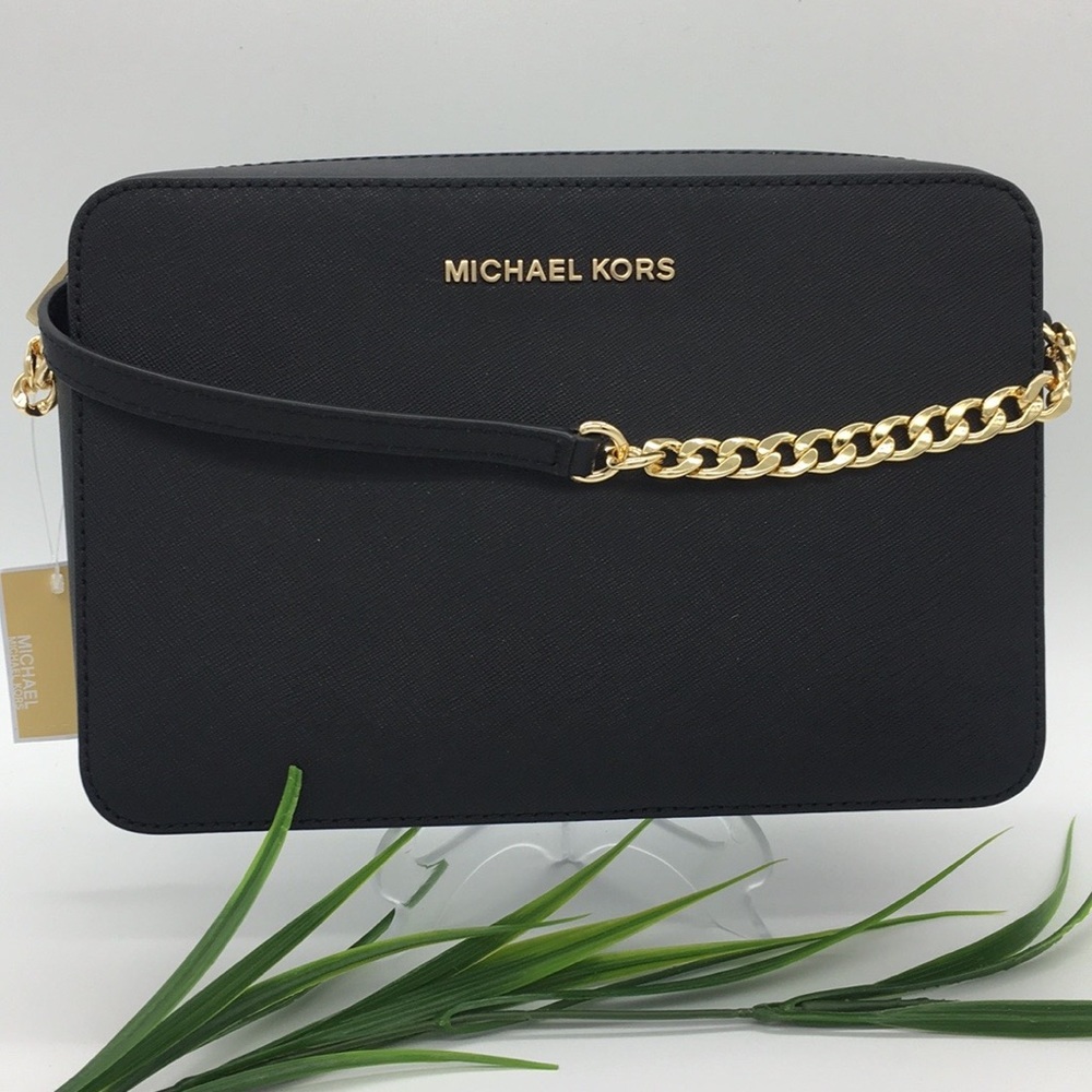 MICHAEL KORS JET SET ITEM LG EW CROSSBODY LEATHER